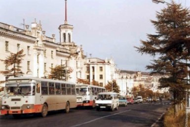 Проспект Ленина, начало 1990-х Из социальных сетей