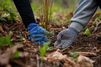 В Приморье высадили 10 тысяч деревьев для спасения дикой природы