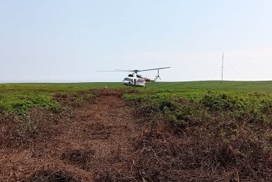 На Шумшу стартовала первая масштабная поисковая экспедиция пресс-служба правительства Сахалинской области