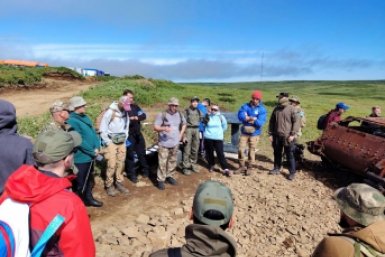 На остров Шумшу прибыла новая команда проекта Роспатриотцентра пресс-служба министерства туризма Сахалинской области