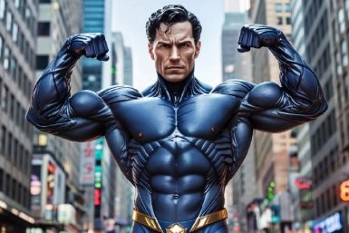 Тематическое фото ИИ Кандинский (18+)