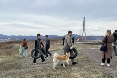 Общегородской субботник 26 апреля предоставлено пресс-службой мэрии Владивостока