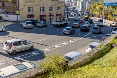 Эффективность выделенных полос для автобусов признали в мэрии Владивостока