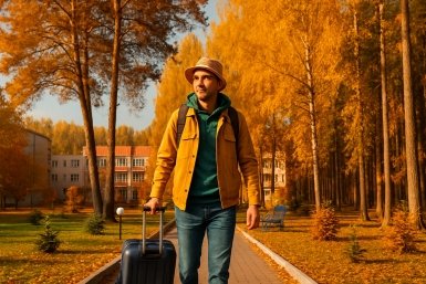 Открыла для себя санаторий подстать Евпатории Сгенерировано ИИ