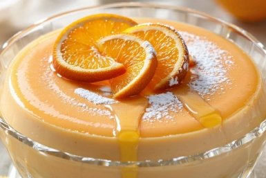 Такой десерт ни вы, ни гости еще не пробовали: нужен только апельсиновый сок - нежный, воздушный, ароматный