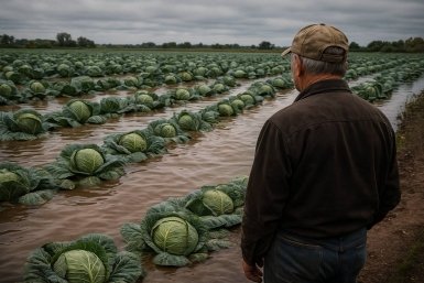 Минсельхоз Колымы: Урожай был рекордным, но паводок уничтожил половину капусты