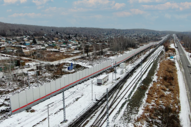 Километры "тишины" для БАМа возведут в Амурской области