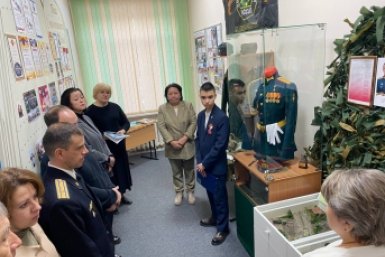 Музейную комнату в честь Героя России Егора Секержитского открыли в Читинской школе