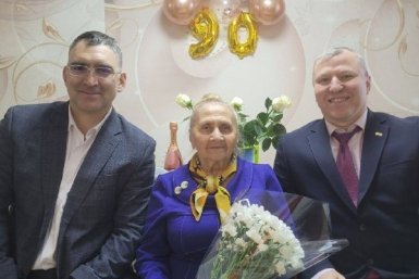 Блокадница отметила 90-летний юбилей в Чите