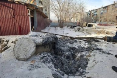 Памперсы и тряпки засорили канализацию в 9 мкр на КСК в Чите