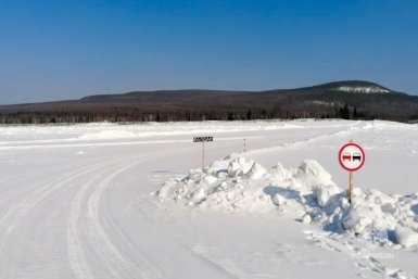 В Якутии разрешено движение по 42 ледовым переправам МЧС России по РС (Я)