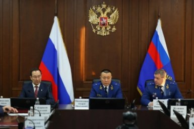 Айсен Николаев принял участие в коллегии прокуратуры Якутии  Андрей Сорокин, ЯСИА