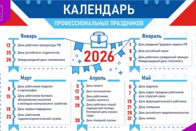 Календарь профессиональных праздников, как инструмент специалиста по охране труда Источник
