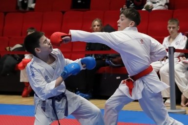 Региональные соревнования по каратэ, посвященные Дню защитника Отечества пресс-служба министерства спорта Сахалинской области