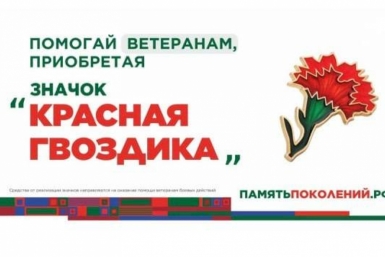 Всероссийская акция &quotКрасная гвоздика&quot стартует в апреле Источник