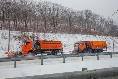снегопад, снег, погода, снегоуборочная техника Мария Смитюк, ИА PrimaMedia