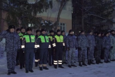 Сводный отряд сменит предыдущую группу из Приамурья УМВД России по Амурской области