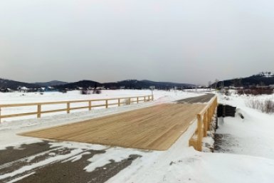 Мост после ремонта прокуратуры Забайкалья