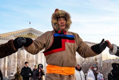 Фестиваль унтов в Чите Анастасия Москалёва, ИА ChitaMedia