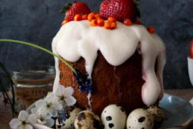 Получится роскошный пасхальный кулич, если во время выпечки применить 1 трюк