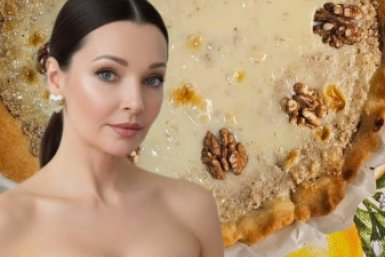 Фирменный торт актрисы Антоновой: много сгущенки и грецких орехов, а корочка словно карамель