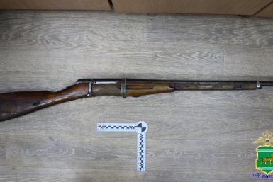 "Досталось по наследству": ружье и патроны на работе у биробиджанца обнаружили полицейские