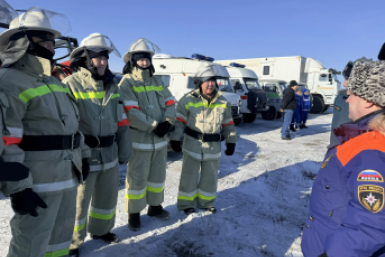 В Намцах Якутии состоялись командно-штабные учения МЧС России к весеннему паводку YakutiaMedia