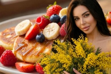 Кулинарный припадок Самойловой: оладушки с секретом, гора на столе, а на вкус "восторг"