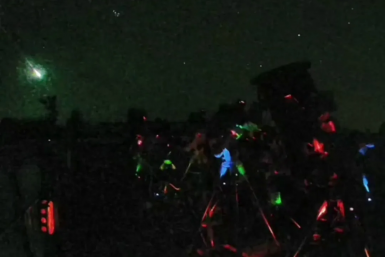 Метеорит  пролетел примерно в 100 км южнее Крымского моста