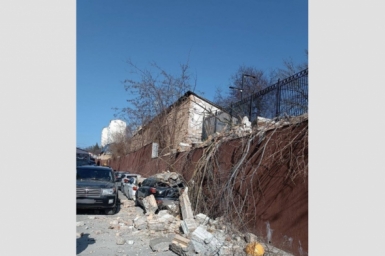 Проверку после обрушения подпорной стены в Симферополе организовала прокуратура