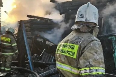 Два пожара в Бурятии вызвало короткое замыкание