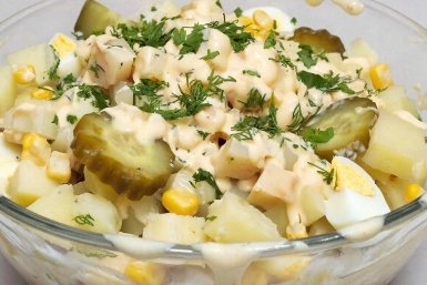 Заправка делает погоду: обычный салат с фантастическим соусом