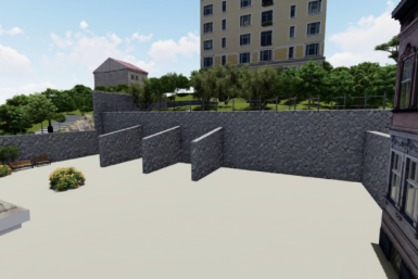 Подпорную стену на улице Володарского капитально отремонтируют в Севастополе