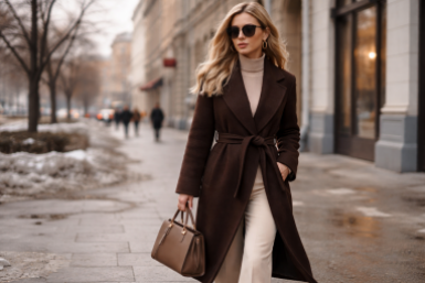 Главная верхняя одежда весны-2026 — это стильное пальто снова в моде