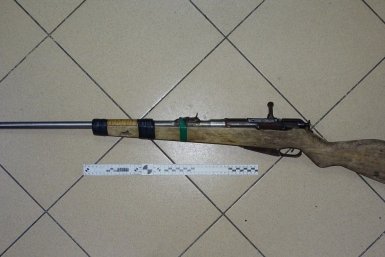 Винтовка Мосина пресс-службы ЛУ МВДТ по Забайкалью