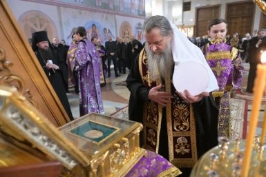 Ковчег с мощами святителя Иннокентия Московского Пресс-служба правительства Хабаровского края