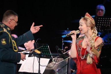 С концерта оркестра Уссурийского суворовского военного училища ИА UssurMedia