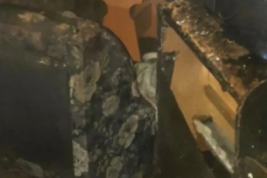 В Улан-Удэ при пожаре спасли пожилого мужчину