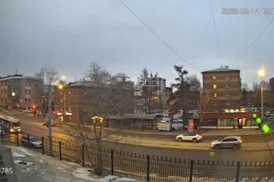 Массовое ДТП произошло в Иркутске