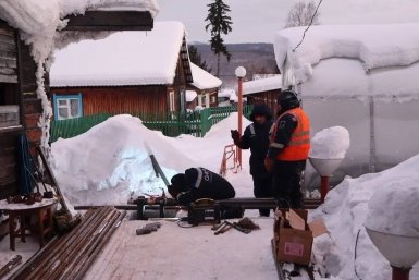 Шесть домов подключено к системе ХВС в зоне ЧС Бодайбо за сутки Официальный сайт администрации Бодайбинского МО