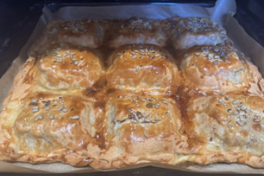 Сытный пирог с картошкой и фаршем без хлопот: теста нет, одна начинка - вся суть в пропорциях