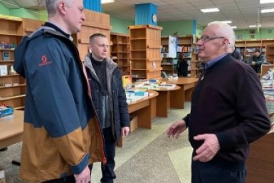 Владимир Солодов, Евгений Беляев и Станислав Кожан Администрация ПКГО