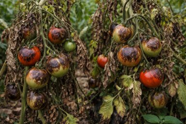 Лью 1 стакан молочки под корень и защищаю томаты от фитофторы — кусты не болеют всё лето