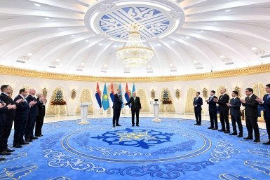 Президенты Казахстана и Сербии провели переговоры сайт президента Казахстана