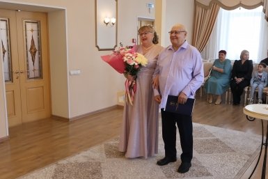Супруги Третьяк отметили 50-летие со дня свадьбы Александр Шепырев, ИА UssurMedia
