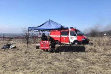 Условный лесной пожар на 15 га потушили на всероссийских учениях под Пятигорском