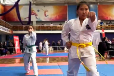 300 юных тхэквондистов выступили на первенстве Улан-Удэ