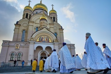 Крестный ход, религия, православие, религиозный праздник, РПЦ (Русская православная Церковь) Дмитрий Осипчук, ИА PrimaMedia.ru