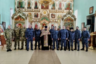 В Приморье состоялся торжественный молебен в честь 10-летия Росгвардии предоставлено пресс-службой Росгвардии