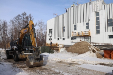 Строительство спортивно-досугового центра в Хабаровске планируют завершить к к концу мая Пресс-служба администрации Хабаровска